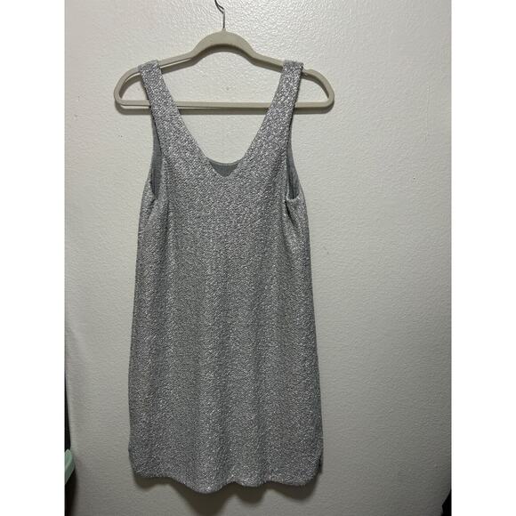 NWT Anthropologie HD in Paris Body Con Silver Sparkle Dress size XS - Picture 5 of 6